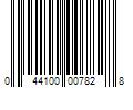 Barcode Image for UPC code 044100007828