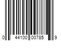 Barcode Image for UPC code 044100007859