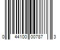 Barcode Image for UPC code 044100007873