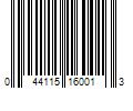 Barcode Image for UPC code 044115160013