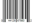 Barcode Image for UPC code 044129675602