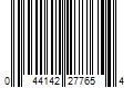 Barcode Image for UPC code 044142277654