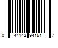 Barcode Image for UPC code 044142941517