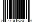 Barcode Image for UPC code 044189000055