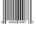 Barcode Image for UPC code 044200000873