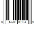 Barcode Image for UPC code 044200001849