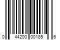 Barcode Image for UPC code 044200001856