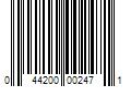 Barcode Image for UPC code 044200002471