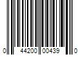 Barcode Image for UPC code 044200004390