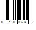 Barcode Image for UPC code 044200005687