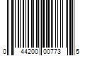 Barcode Image for UPC code 044200007735