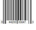 Barcode Image for UPC code 044200008473