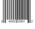 Barcode Image for UPC code 044200009012