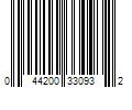 Barcode Image for UPC code 044200330932