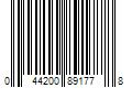 Barcode Image for UPC code 044200891778