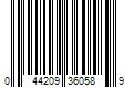 Barcode Image for UPC code 044209360589