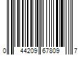 Barcode Image for UPC code 044209678097