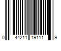 Barcode Image for UPC code 044211191119