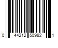 Barcode Image for UPC code 044212509821