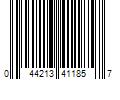 Barcode Image for UPC code 044213411857