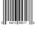 Barcode Image for UPC code 044213453178