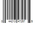 Barcode Image for UPC code 044213472575