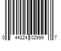 Barcode Image for UPC code 044224029997