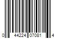 Barcode Image for UPC code 044224070814