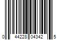 Barcode Image for UPC code 044228043425