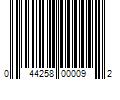 Barcode Image for UPC code 044258000092