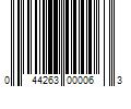 Barcode Image for UPC code 044263000063