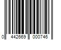 Barcode Image for UPC code 0442669000746