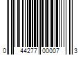 Barcode Image for UPC code 044277000073