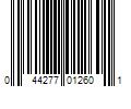 Barcode Image for UPC code 044277012601