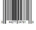 Barcode Image for UPC code 044277047818