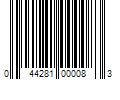 Barcode Image for UPC code 044281000083