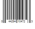 Barcode Image for UPC code 044294104723