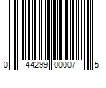 Barcode Image for UPC code 044299000075