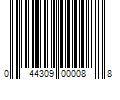 Barcode Image for UPC code 044309000088