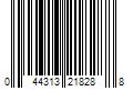 Barcode Image for UPC code 044313218288