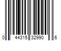 Barcode Image for UPC code 044315329906