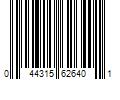 Barcode Image for UPC code 044315626401