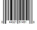 Barcode Image for UPC code 044321514518