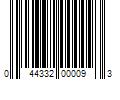 Barcode Image for UPC code 044332000093