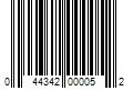 Barcode Image for UPC code 044342000052