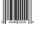 Barcode Image for UPC code 044346000096