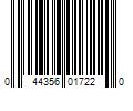 Barcode Image for UPC code 044356017220