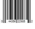 Barcode Image for UPC code 044356229852