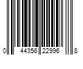 Barcode Image for UPC code 044356229968