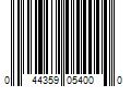 Barcode Image for UPC code 044359054000